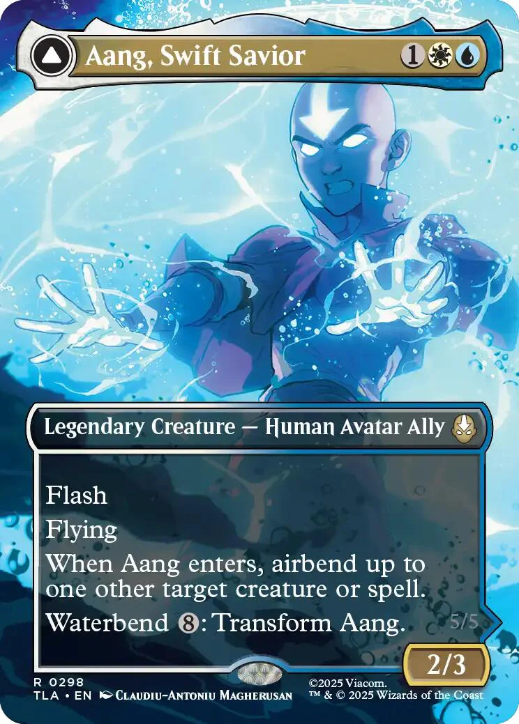 Aang, Swift Savior (0298) (Borderless) [TLA - 298]