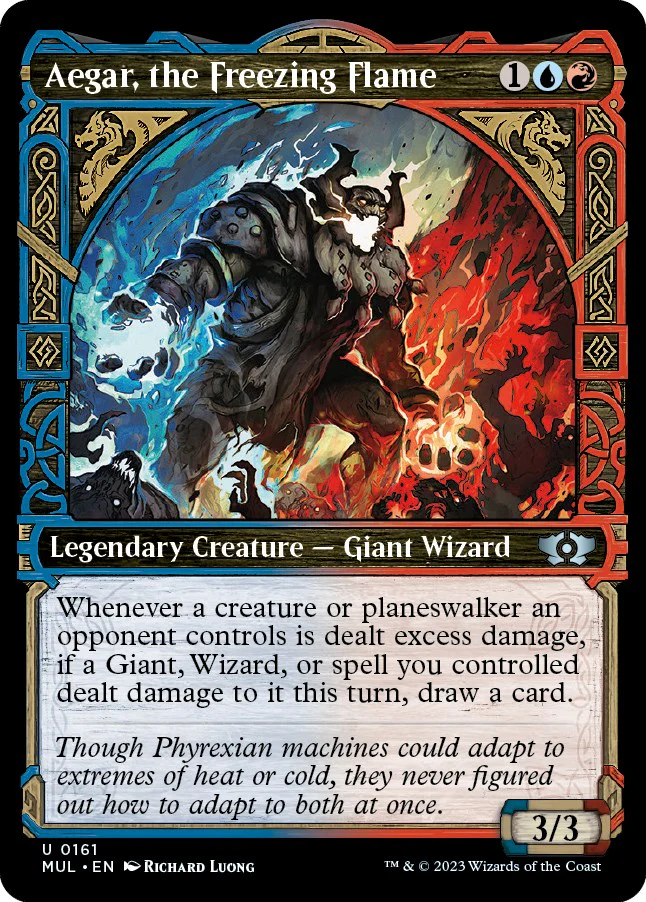 Aegar, the Freezing Flame (Halo Foil) [MUL - 161]