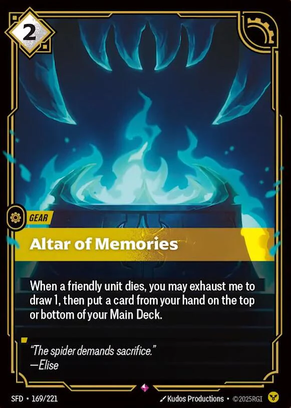 Altar of Memories [SPF - 169/221]