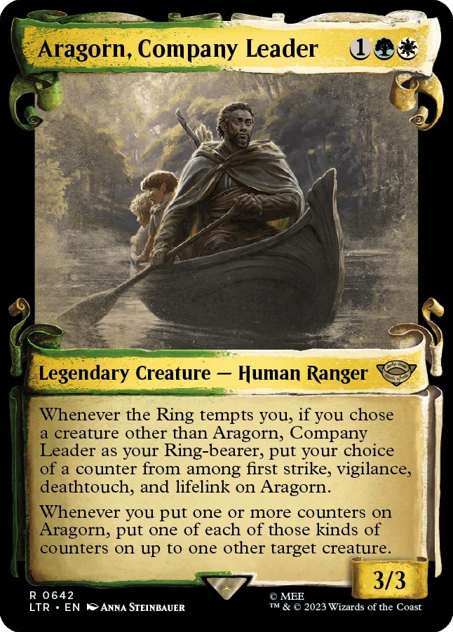 Aragorn, Company Leader (Showcase Scrolls) [LTR - 642]