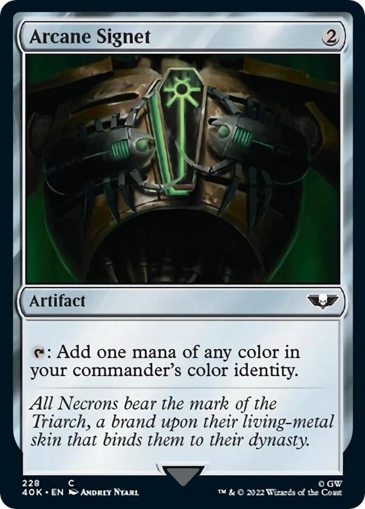 Arcane Signet (228) (Surge Foil) [40K - 228]