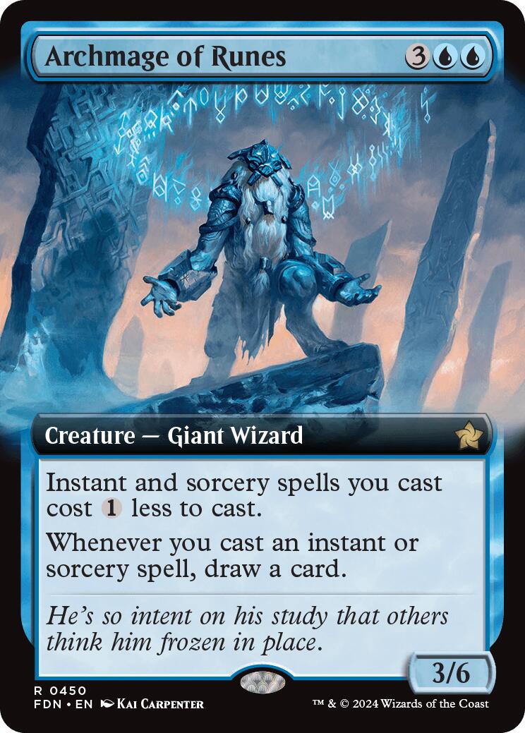 Archmage of Runes (Extended Art) [FDN - 450]