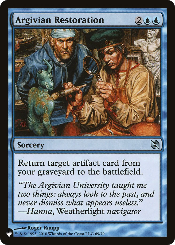 Argivian Restoration [LIST - 69/79]