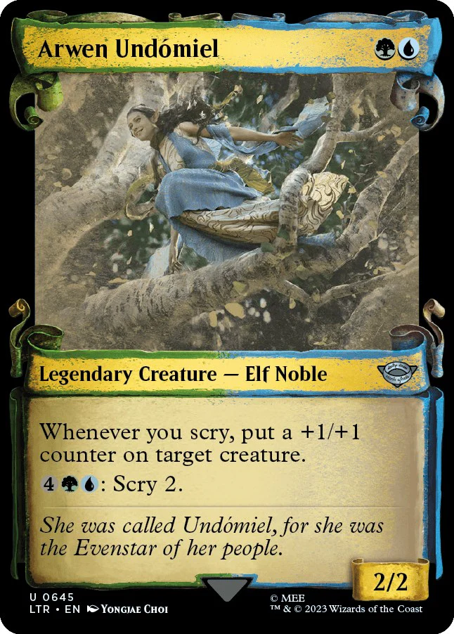Arwen Undomiel (Showcase Scrolls) [LTR - 645]