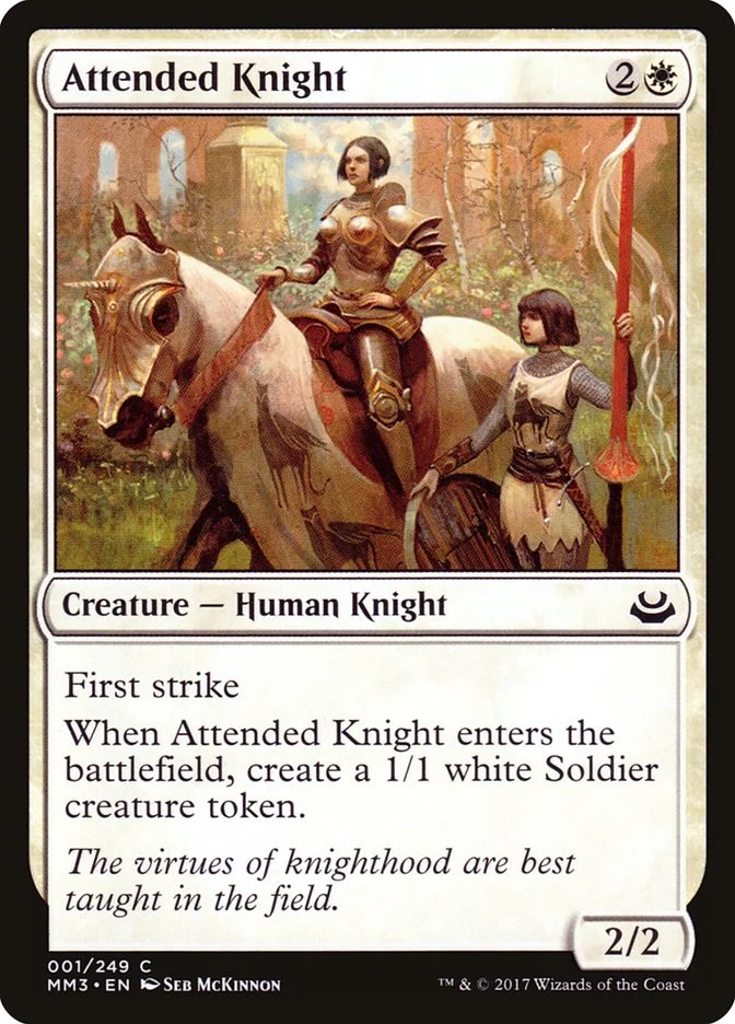 Attended Knight [MM3 - 1]