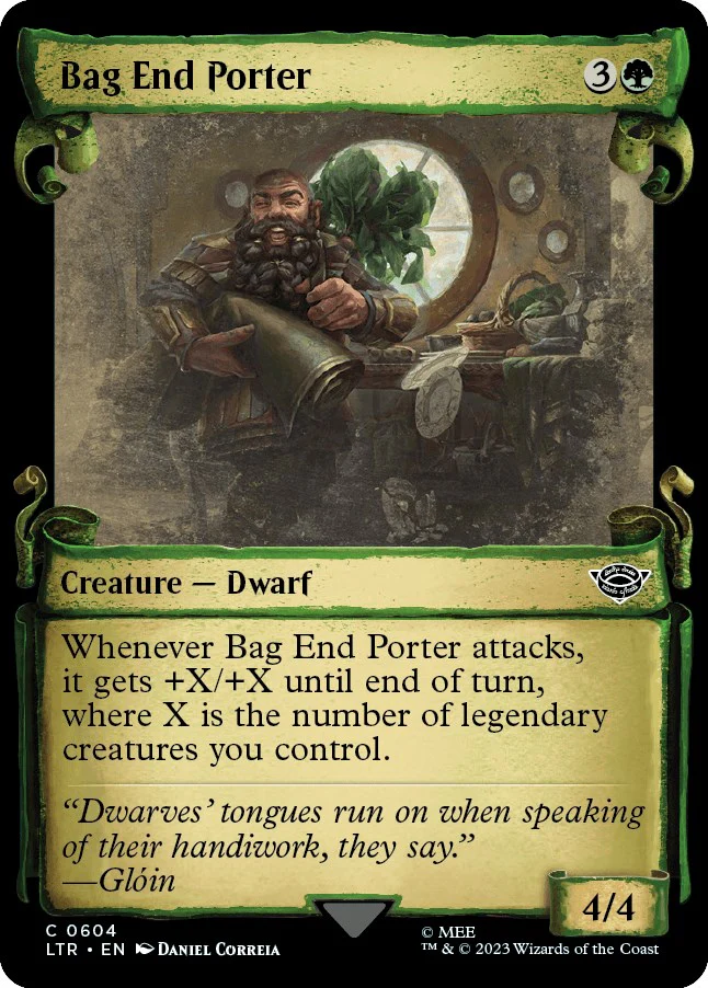 Bag End Porter (Showcase Scrolls) [LTR - 604]