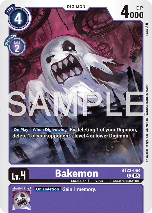 Bakemon [BT-23 - BT23-064 C]