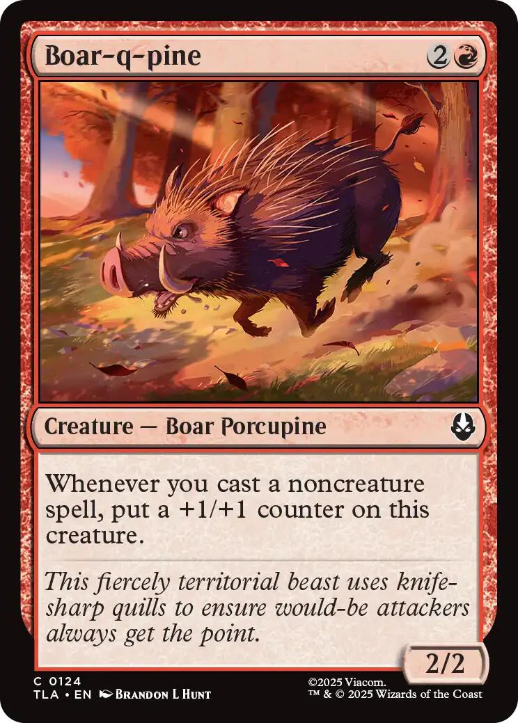 Boar-q-pine [TLA - 124]