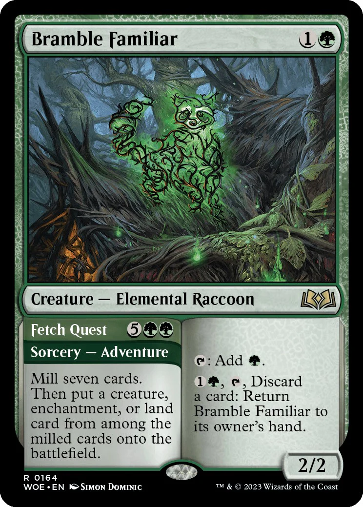 Bramble Familiar [WOE - 164]
