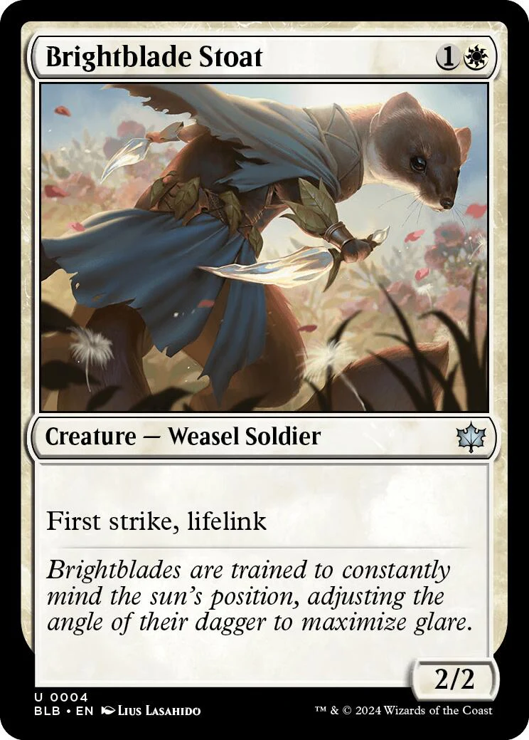 Brightblade Stoat [BLB - 4]