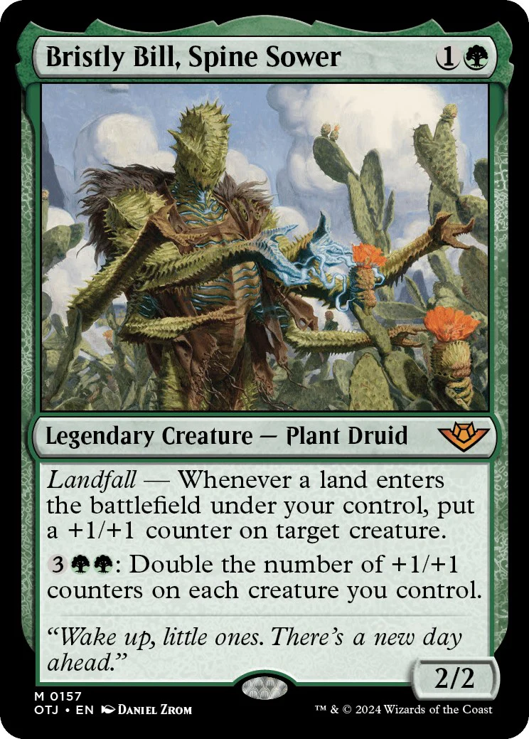 Bristly Bill, Spine Sower [OTJ - 157]
