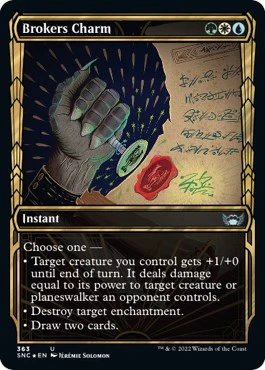 Brokers Charm (Gilded Foil) [SNC - 363]