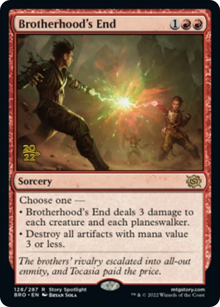 Brotherhood's End [PRE - 128]