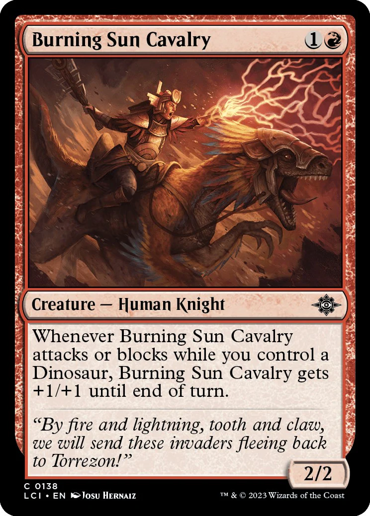 Burning Sun Cavalry [LCI - 138]