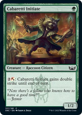 Cabaretti Initiate [SNC - 137]