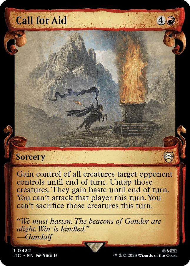 Call for Aid (Showcase Scrolls) [LTC - 432]