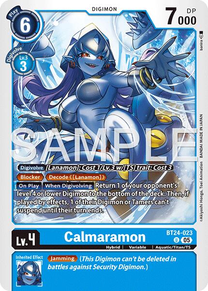 Calmaramon [BT-24 - BT24-023 U]