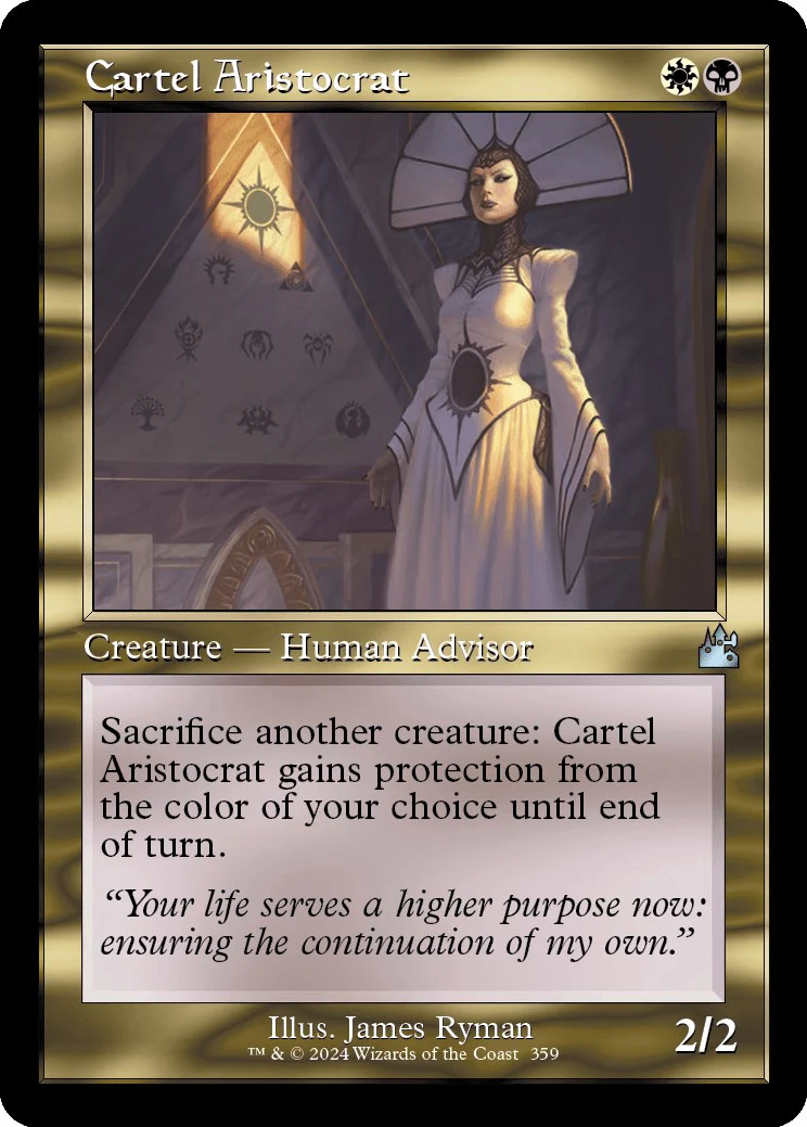 Cartel Aristocrat (Retro Frame) [RVR - 359]