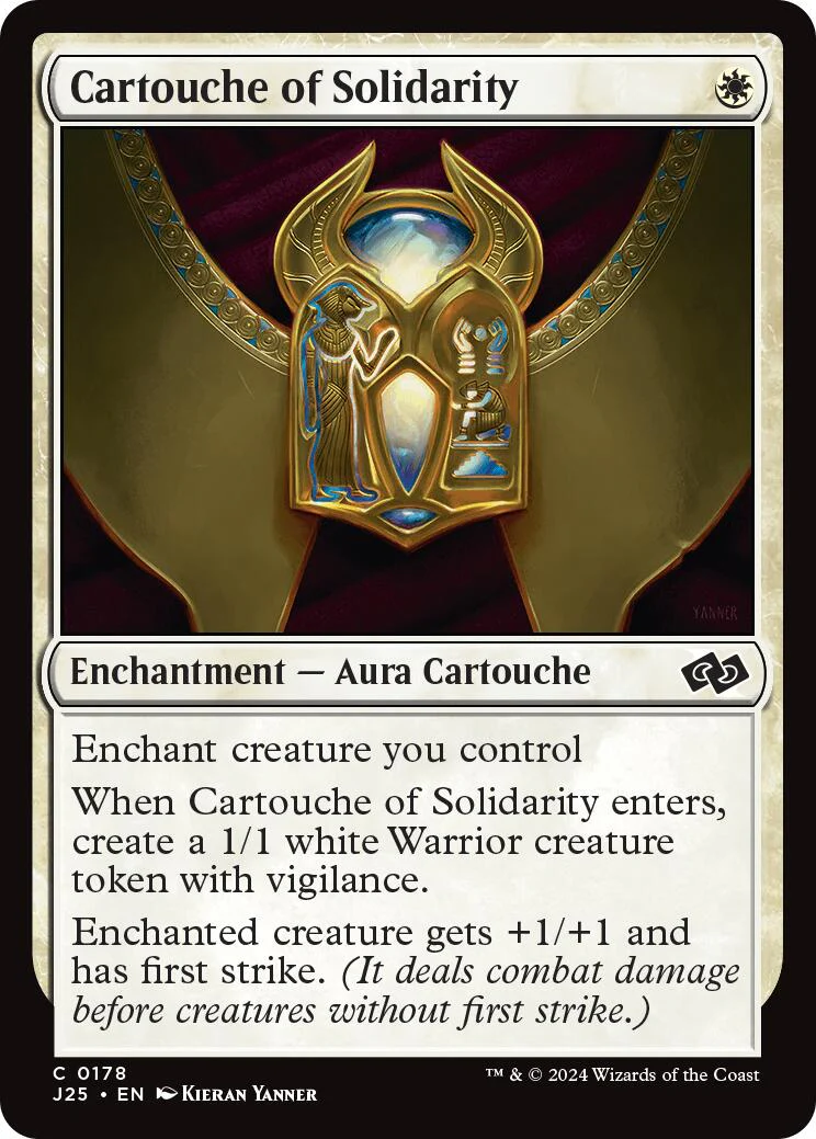 Cartouche of Solidarity [J25 - 178]