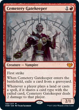 Cemetery Gatekeeper [VOW - 148]