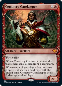 Cemetery Gatekeeper (Showcase) [VOW - 304]