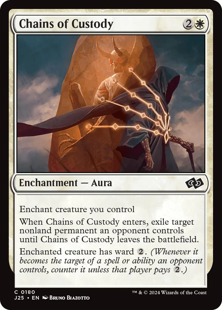 Chains of Custody [J25 - 180]