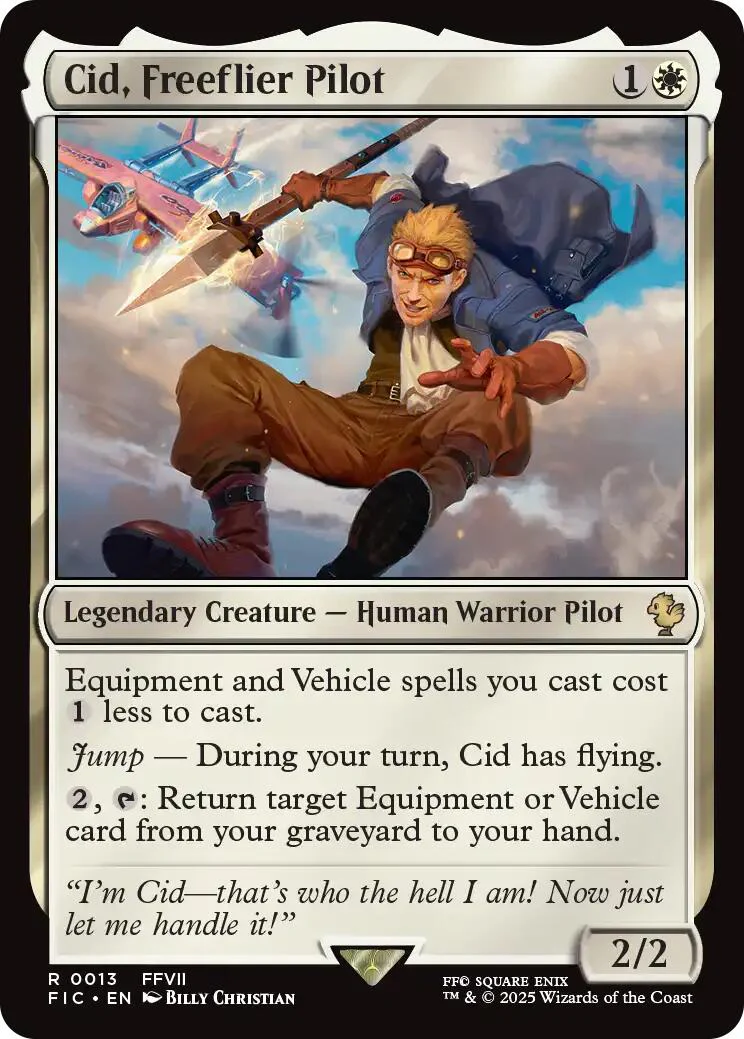 Cid, Freeflier Pilot [FIC - 13]