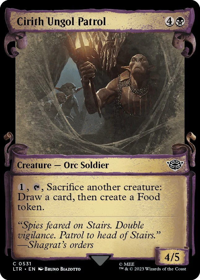 Cirith Ungol Patrol (Showcase Scrolls) [LTR - 531]