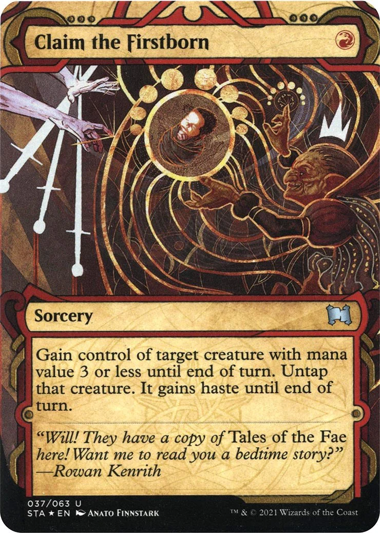Claim the Firstborn (Foil Etched) [STA - 37]