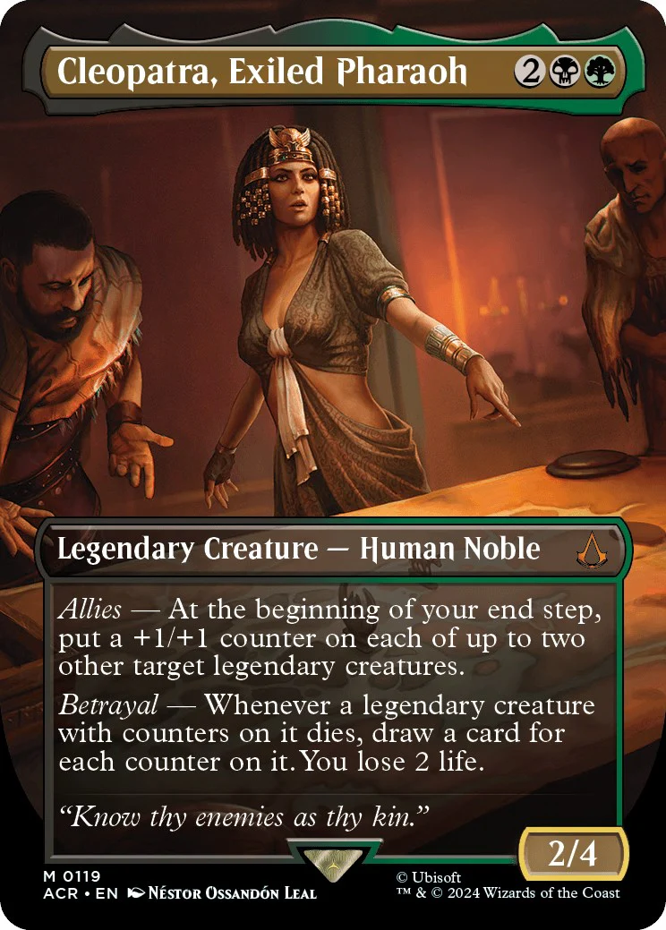 Cleopatra, Exiled Pharaoh (Borderless) [ACR - 119]