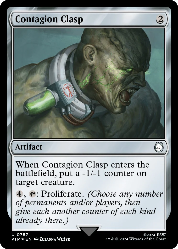 Contagion Clasp (Surge Foil) [PIP - 757]