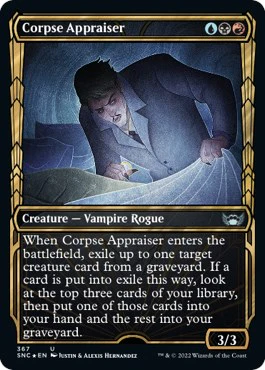 Corpse Appraiser (Gilded Foil) [SNC - 367]