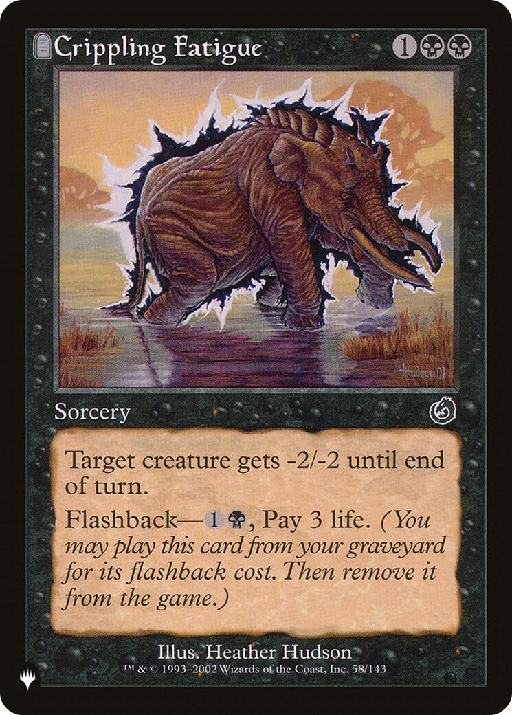 Crippling Fatigue [LIST - 58/143]