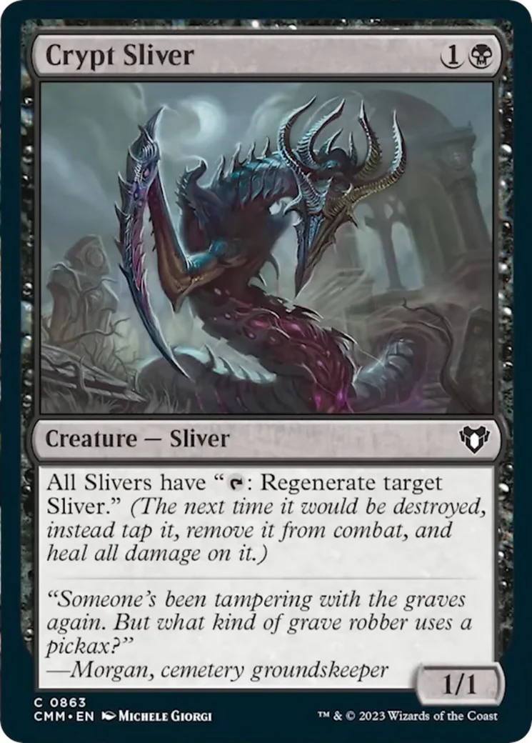 Crypt Sliver [CMM - 863]