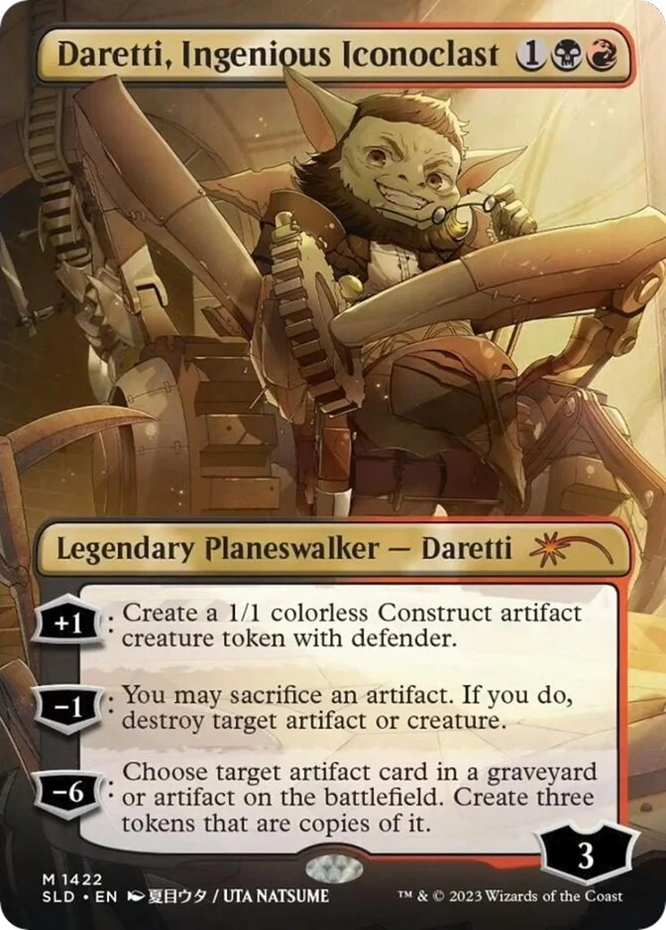 Daretti, Ingenious Iconoclast (Rainbow Foil) [SLD - 1422]
