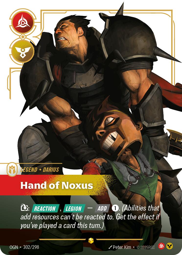 Darius - Hand of Noxus (Overnumbered) [OGN - 302/298]