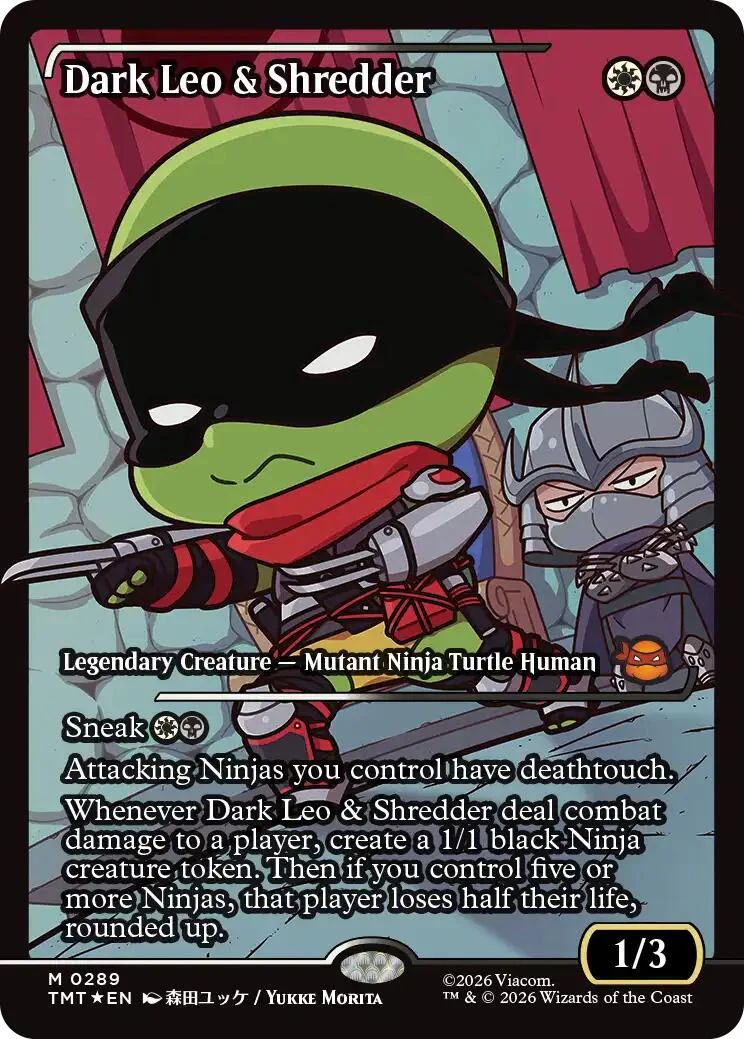 Dark Leo & Shredder (Showcase) [TMT - 289]