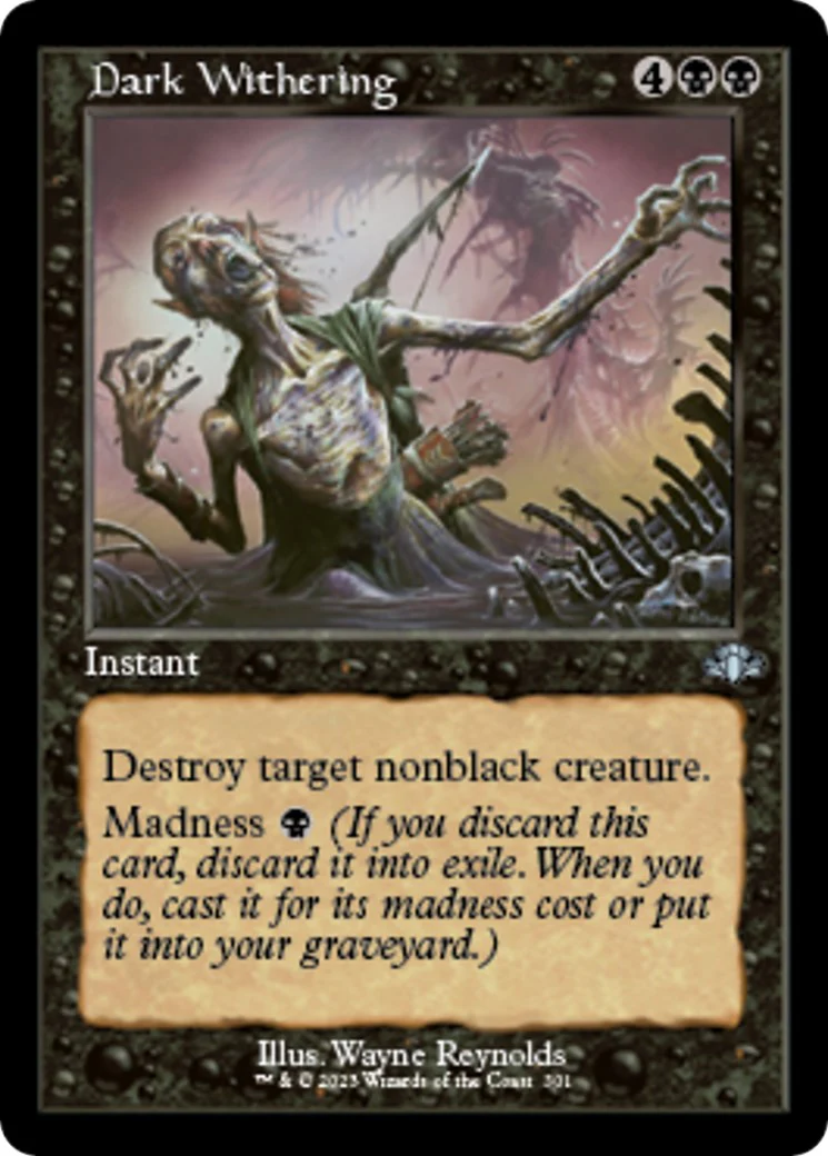 Dark Withering (Retro Frame) [DMR - 301]
