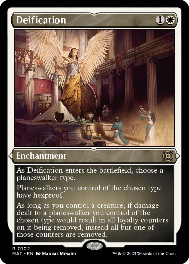 Deification (Foil Etched) [MAT - 102]