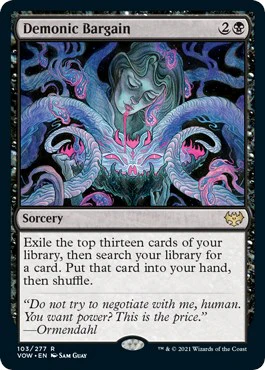 Demonic Bargain [VOW - 103]