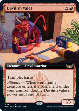 Devilish Valet (Extended Art) [SNC - 423]