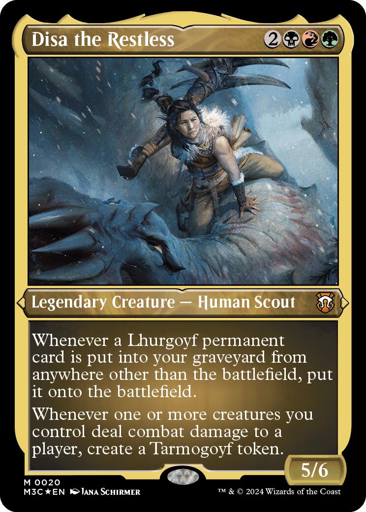 Disa the Restless (Foil Etched) [M3C - 20]