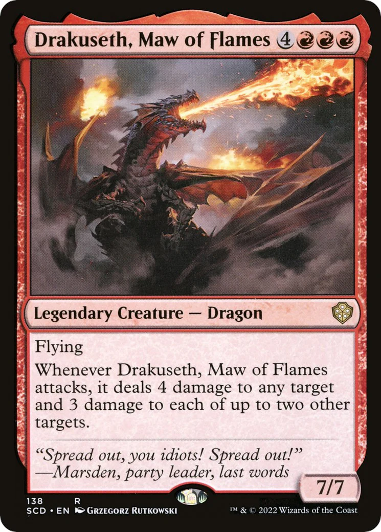 Drakuseth, Maw of Flames [SCD - 138]