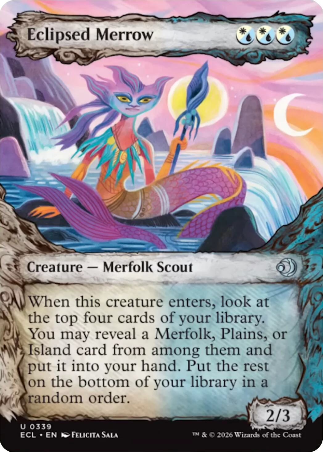 Eclipsed Merrow (Showcase) [ECL - 339]