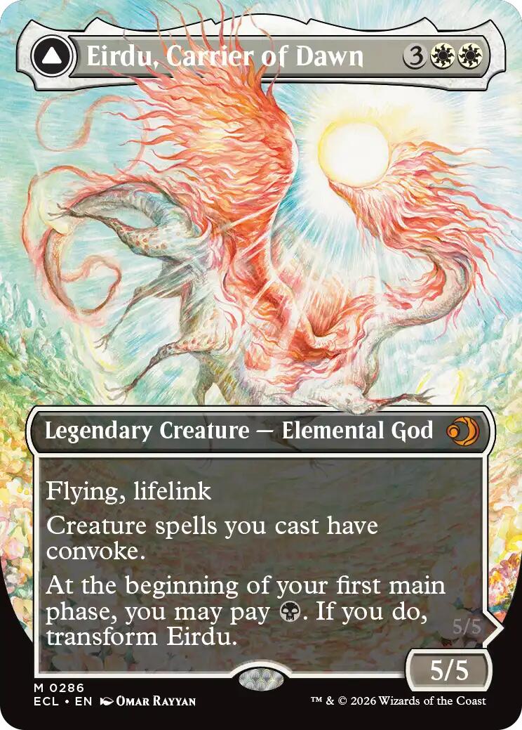 Eirdu, Carrier of Dawn (Borderless) [ECL - 286]