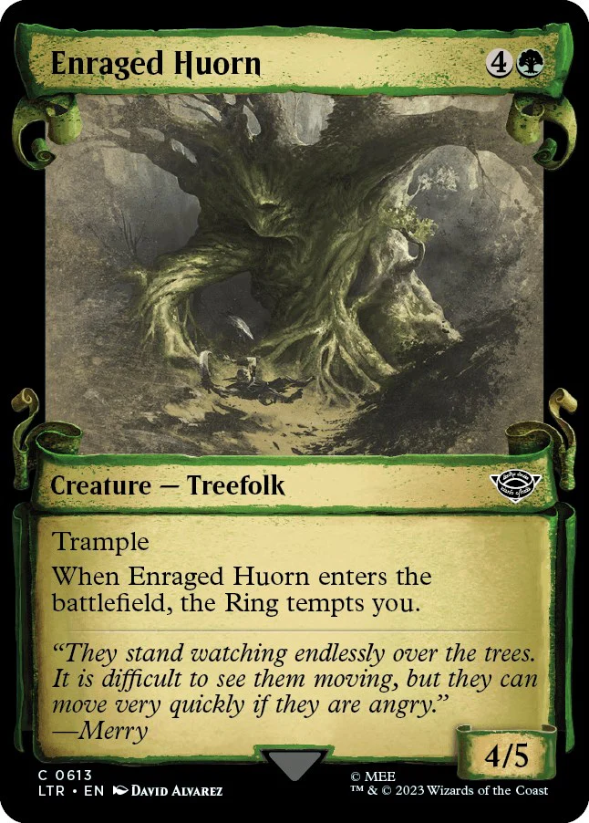 Enraged Huorn (Showcase Scrolls) [LTR - 613]