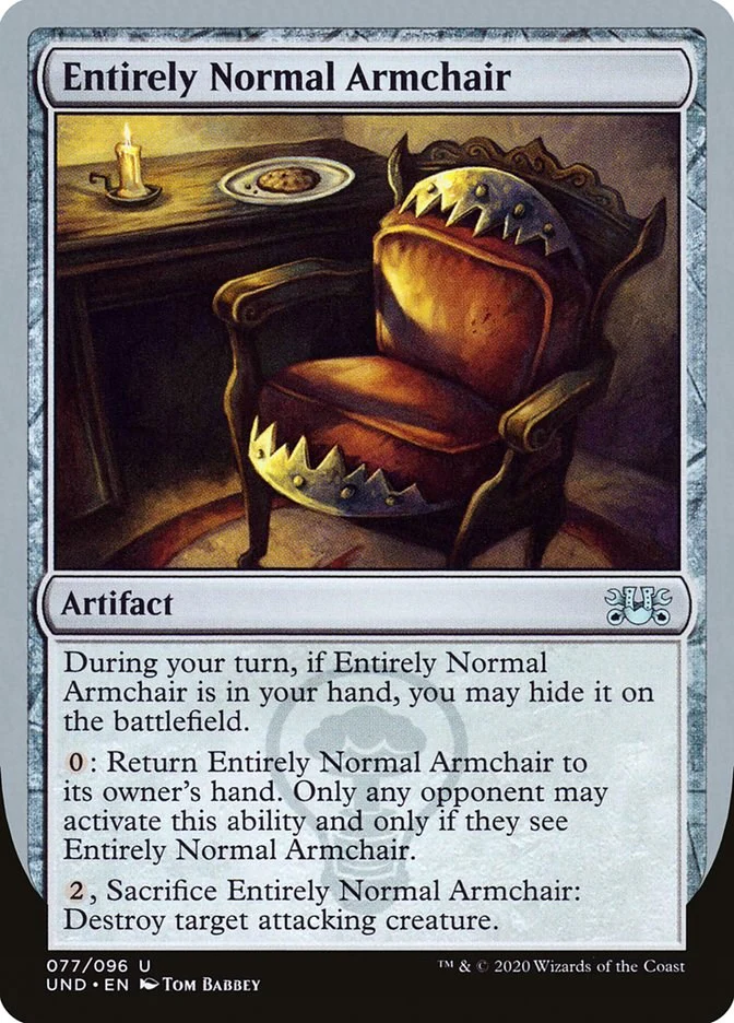 Entirely Normal Armchair [UND - 77]