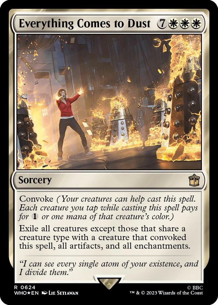 Everything Comes to Dust (Surge Foil) [WHO - 624]