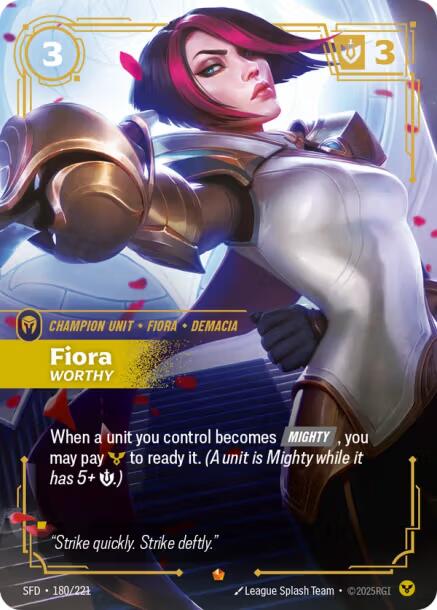 Fiora - Worthy [SPF - 180/221]