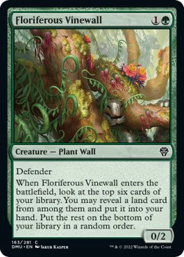 Floriferous Vinewall [DMU - 163]